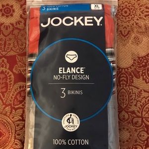 Men’s Jockey Elance Bikini Briefs Underwear 3pk Size XL